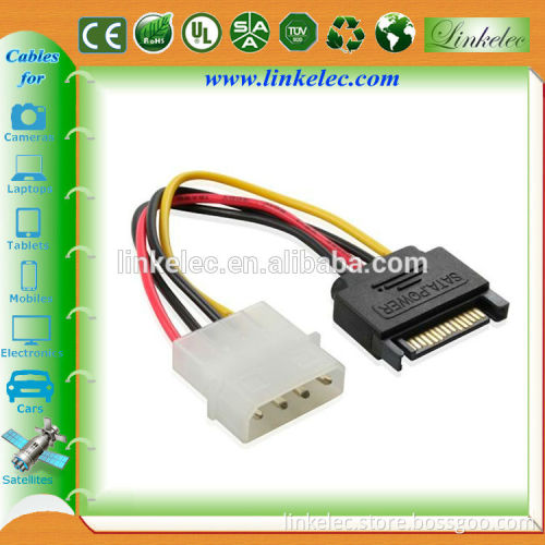 High quality china sata 15-pin power extension cable